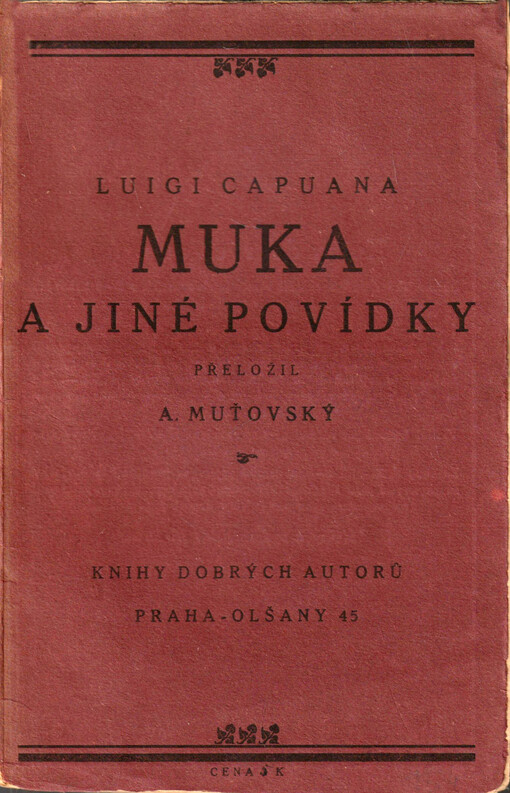 Muka a jiné povídky