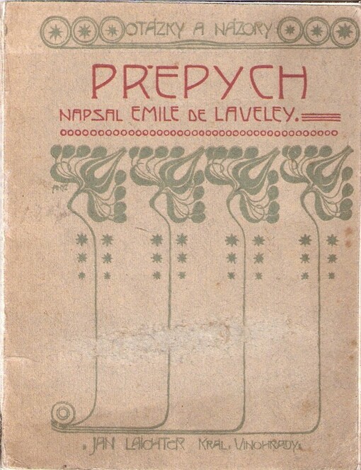Přepych :Právo a mravouka v národním hospodářství