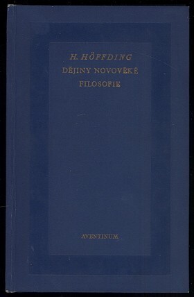 Dějiny novověké filosofie