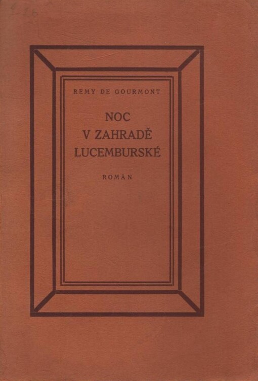 Noc v zahradě Lucemburské