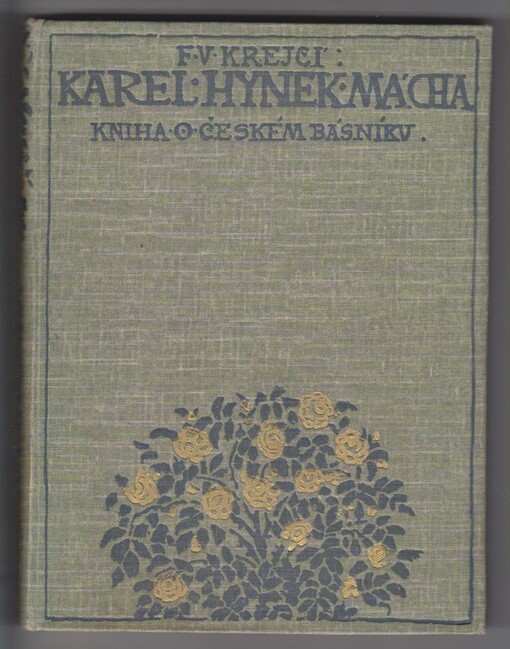 Karel Hynek Mácha :kniha o českém básníku