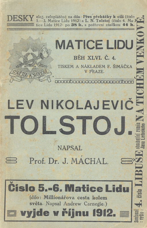 Lev Nikolajevič Tolstoj :život a spisy