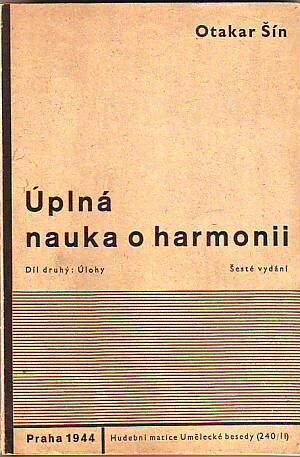 Úplná nauka o harmonii na základě melodie a rytmu.Díl II,Úlohy