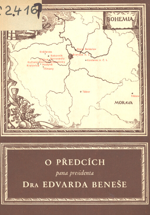 O předcích pana presidenta Dra Edvarda Beneše