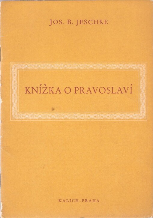 Knížka o pravoslaví