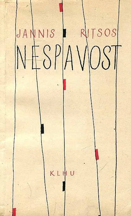 Nespavost : [básně]