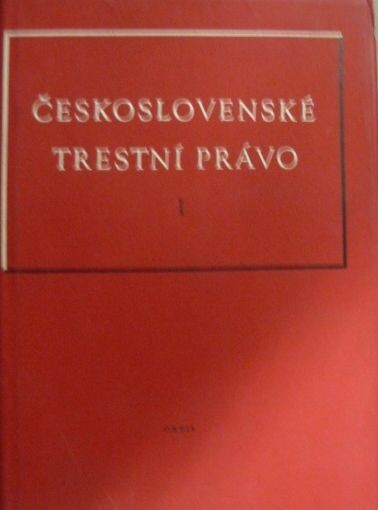 Československé trestní právo