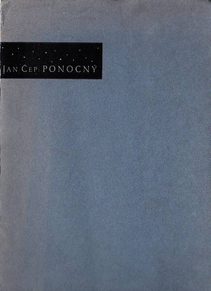 Ponocný : [pro účastníky XI. bibliofilského večera, konaného v sobotu dne 9. listopadu 1935 v Národním domě na Král. Vinohradech]