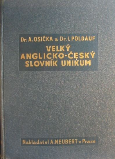 Velký anglicko-český slovník Unikum