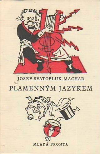 Plamenným jazykem : Výbor ze satirických veršů