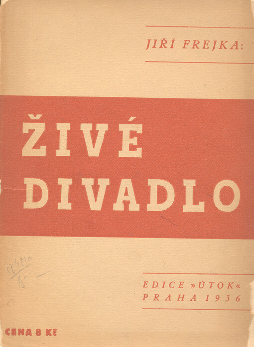 Živé divadlo :sešit poznámek