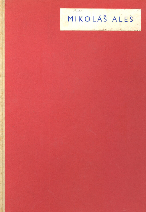 Mikoláš Aleš :[výbor obrazů