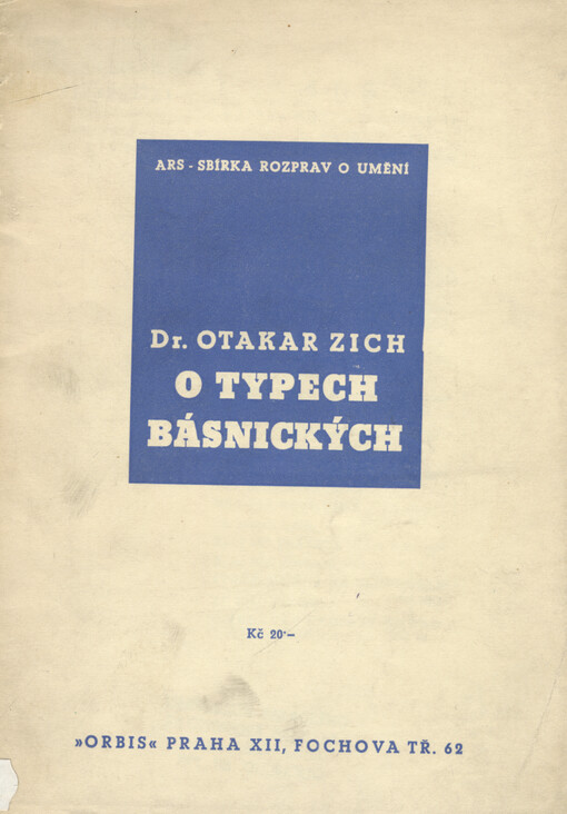 O typech básnických