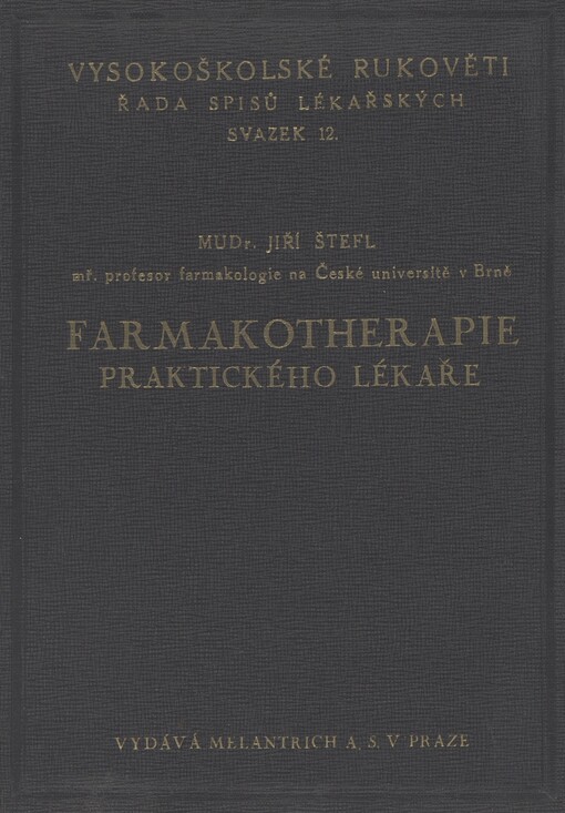 Farmakotherapie praktického lékaře