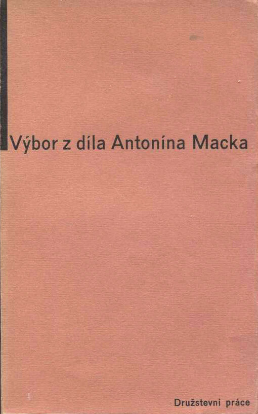 Výbor z díla Antonína Macka