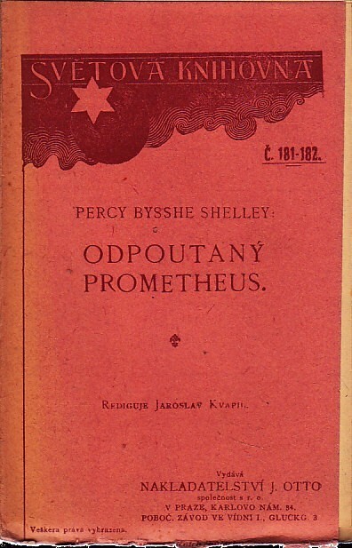 Odpoutaný Prometheus :lyrické drama o 4 jednáních