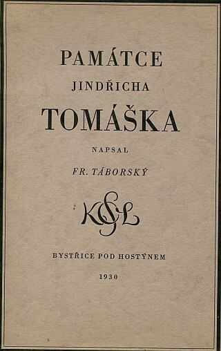 Památce Jindřicha Tomáška