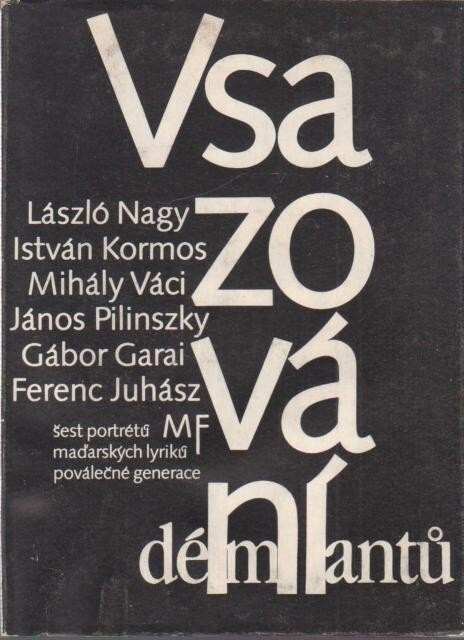 Vsazování démantů : šest portrétů maďarských lyriků poválečné generace