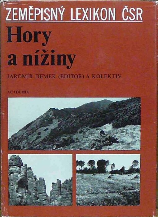 Zeměpisný lexikon ČSR.Hory a nížiny