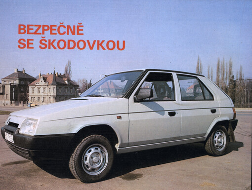 Bezpečně se škodovkou :Inf. publ. pro řidiče osobního automobilu Škoda Favorit