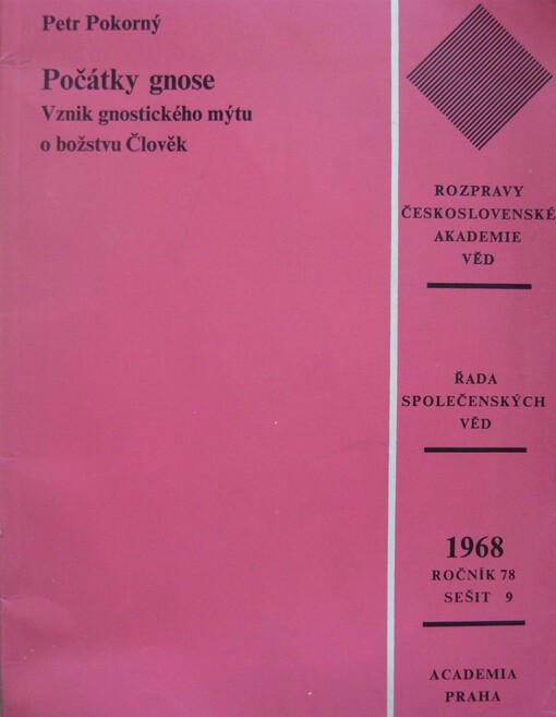 Počátky gnose :vznik gnostického mýtu o božstvu Člověk