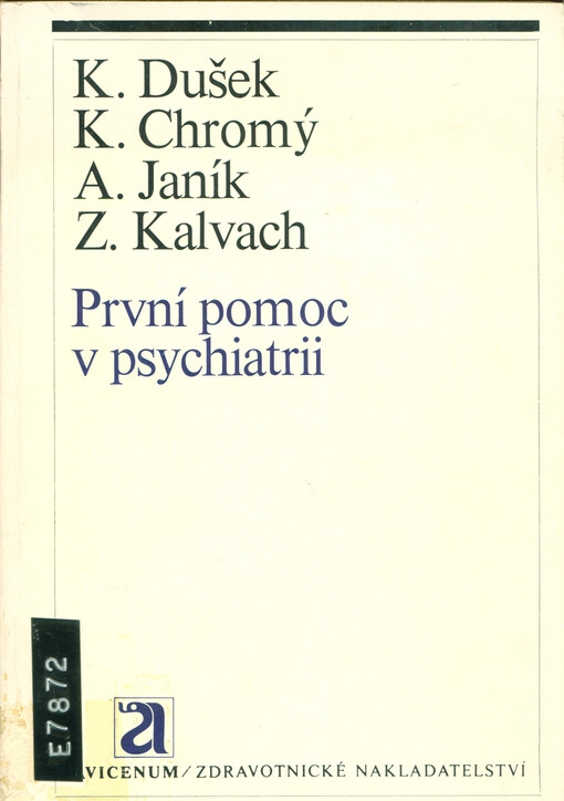 První pomoc v psychiatrii