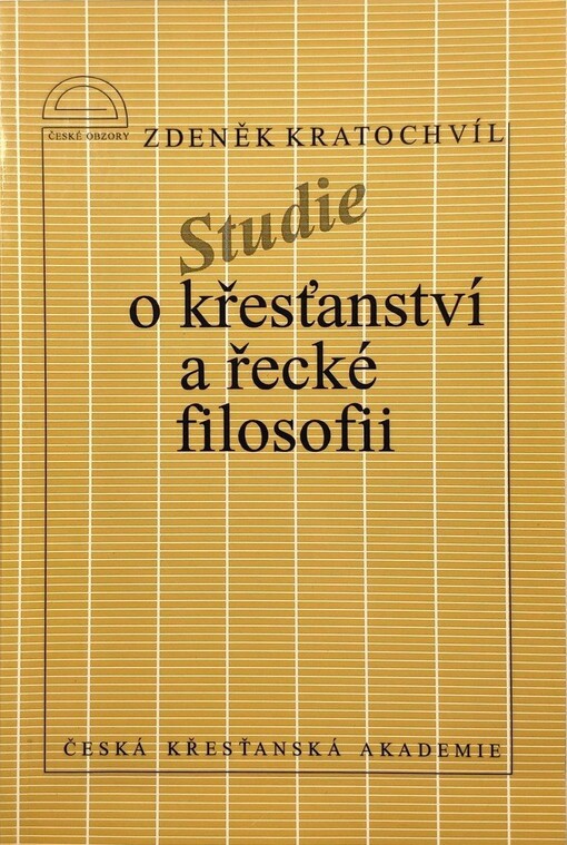 Studie o křesťanství a řecké filosofii