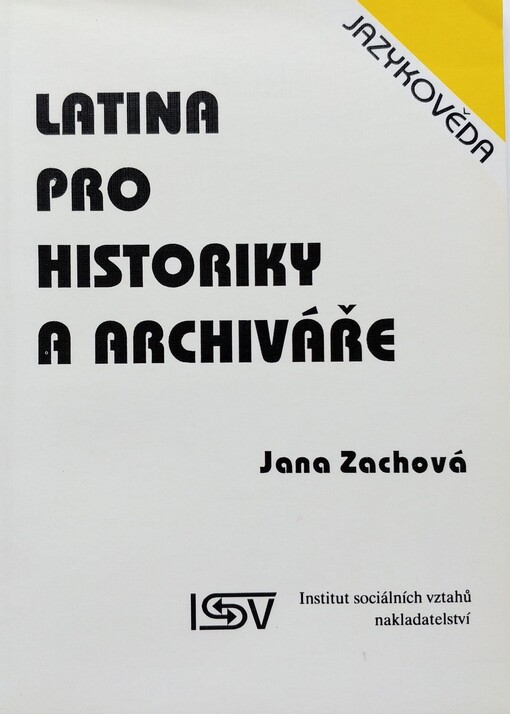 Latina pro historiky a archiváře
