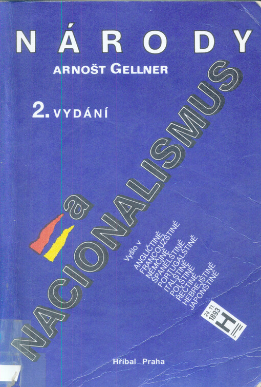 Národy a nacionalismus, 2. vyd.