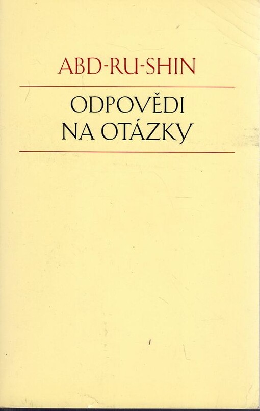 Odpovědi na otázky : 1924-1937