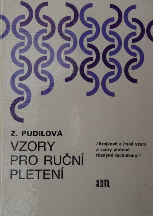 Vzory pro ruční pletení: krajkové a irské vzory a vzory pletené růz. technikami