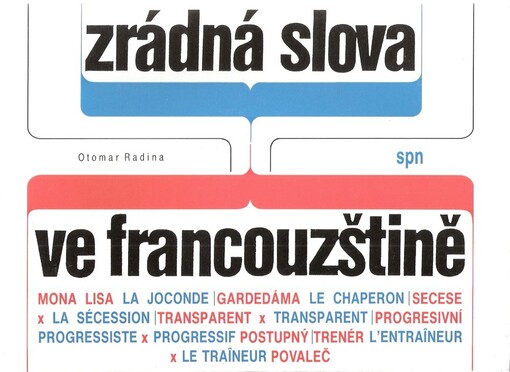 Zrádná slova ve francouzštině