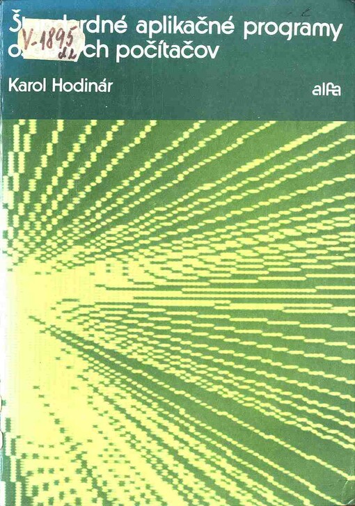 Štandardné aplikačné programy osobných počítačov