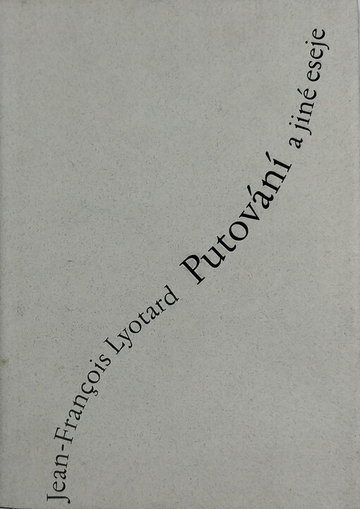 Putování a jiné eseje