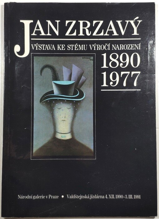 Jan Zrzavý, 1890-1977: výběrová bibliografie k 100. výročí narození