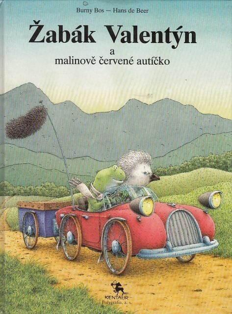 Žabák Valentýn a malinově červené autíčko