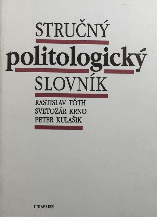 Stručný politologický slovník