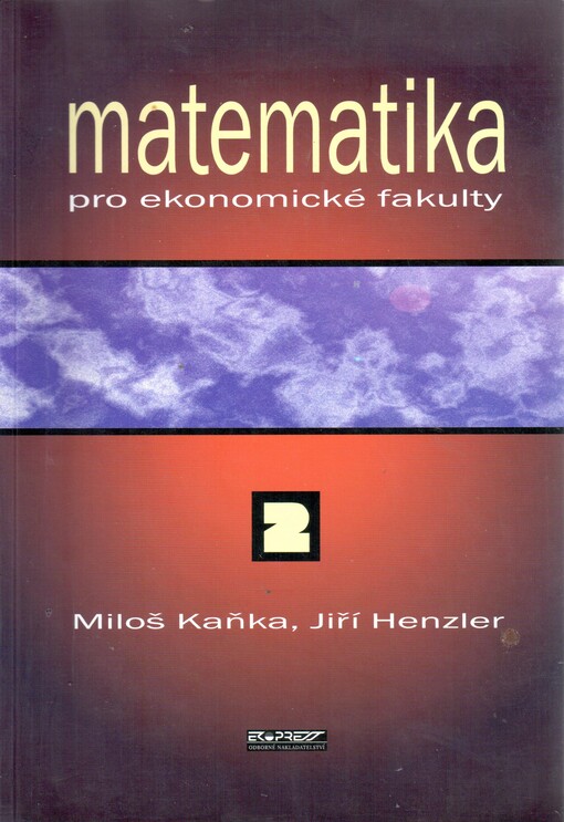 Matematika pro ekonomické fakulty