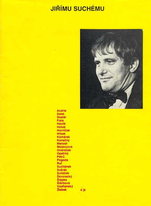 Jiřímu Suchému: sborník studií, vzpomínek a blahopřání k jubileu