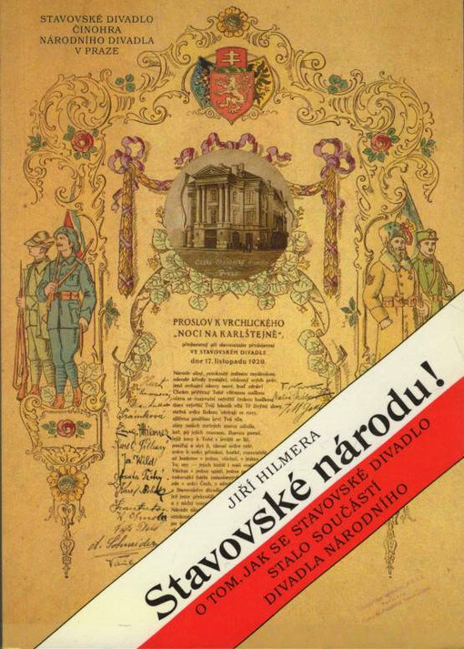 Stavovské národu! : o tom, jak se Stavovské divadlo stalo součástí divadla Národního