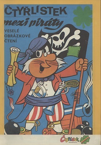 Čtyřlístek mezi piráty : veselé obrázkové čtení