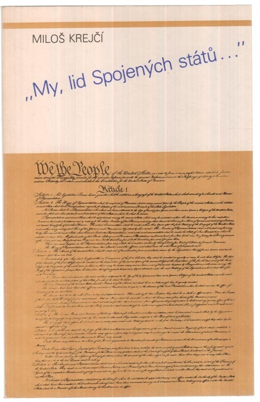 My, lid Spojených států... :o ústavě USA