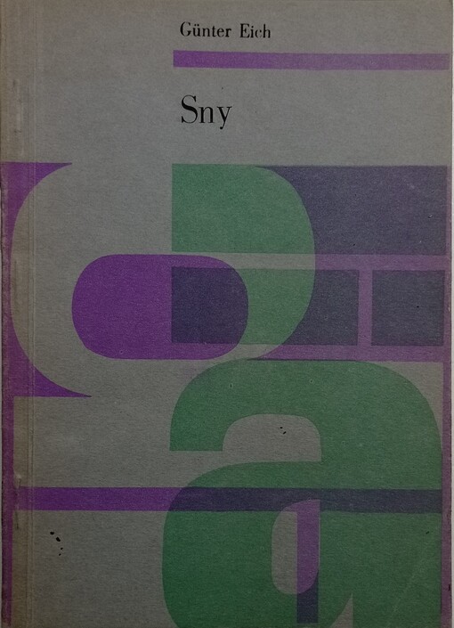 Sny : rozhlasová hra