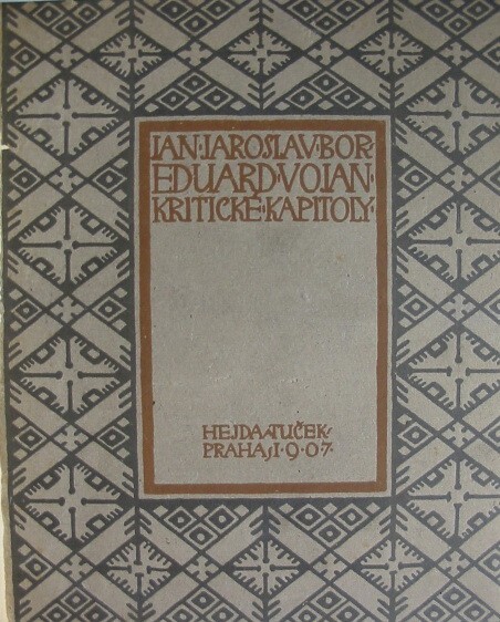 Eduard Vojan :Kritické kapitoly