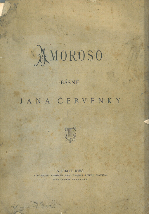 Amoroso :Básně Jana Červenky