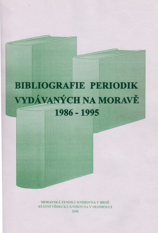 Bibliografie periodik vydávaných na Moravě 1986-1995