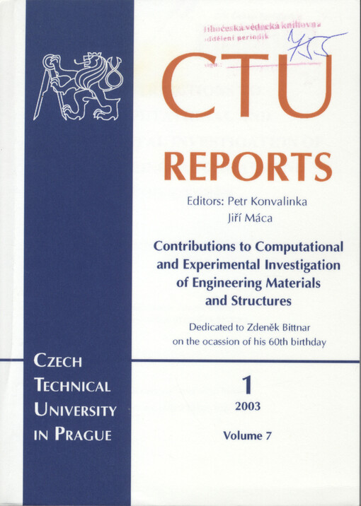 Contributions to computational and experimental investigation of engineering materials and structures