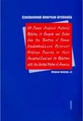 Czechoslovak American archivalia