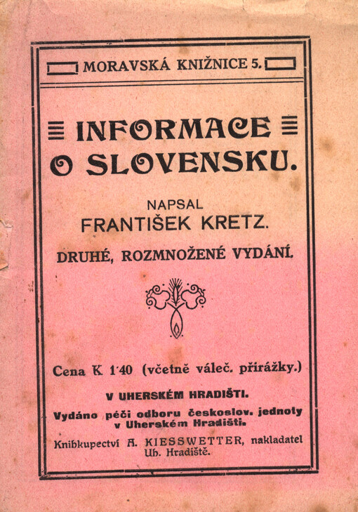 Informace o Slovensku