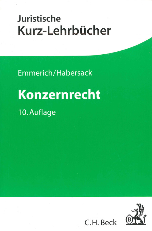 Konzernrecht :ein Studienbuch